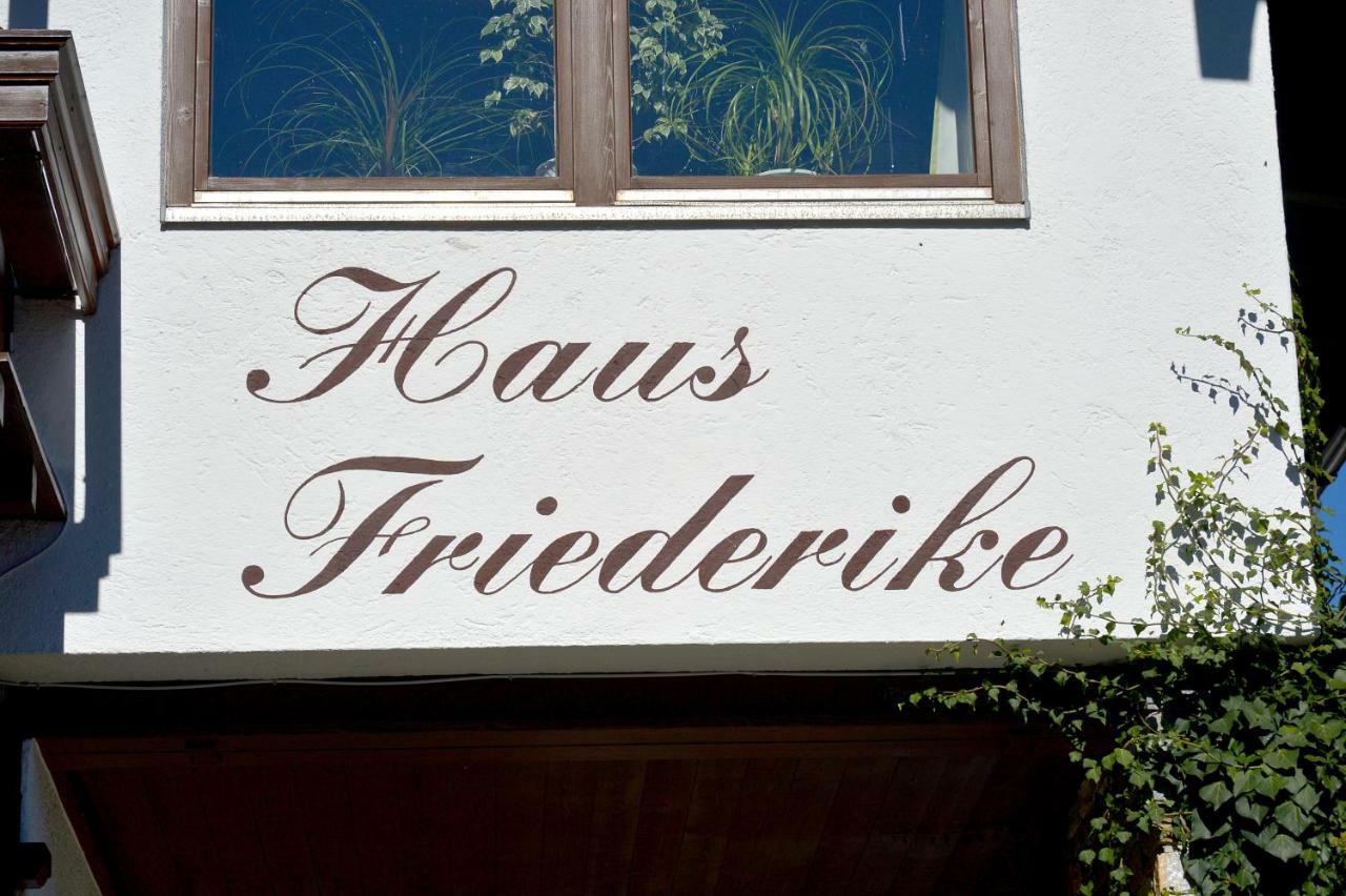 エルマウHaus Friederike - Sylvia Brunnerアパートメント エクステリア 写真